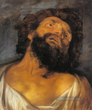  maler - Kopf eines Robber Barock Hofmaler Anthony van Dyck